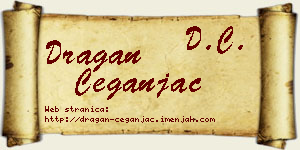 Dragan Čeganjac vizit kartica